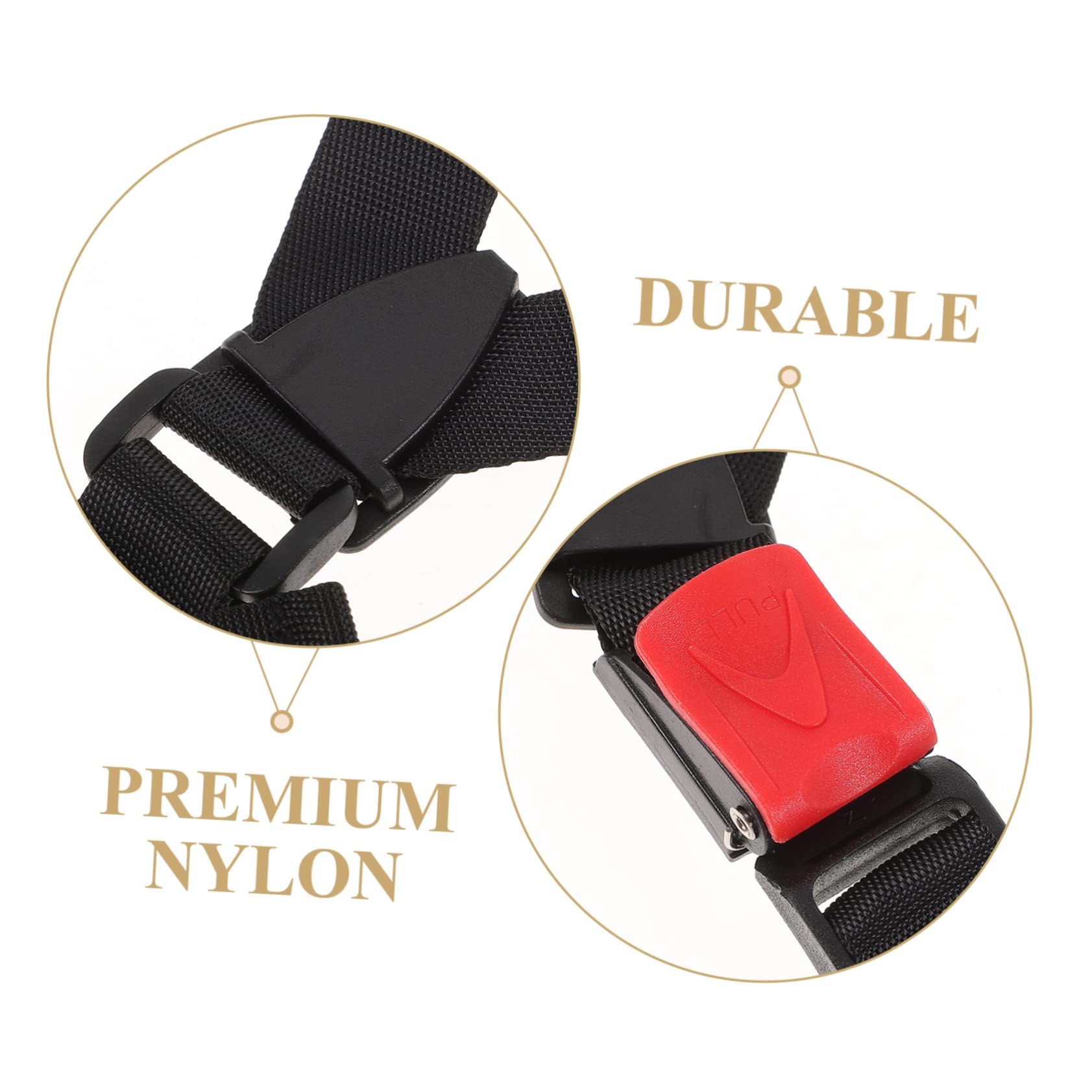 HOMSFOU 3sets Adjustable Hard Hat Chin Strap Helmet Chin Belt Construction Hat Accessory 2pcs*3