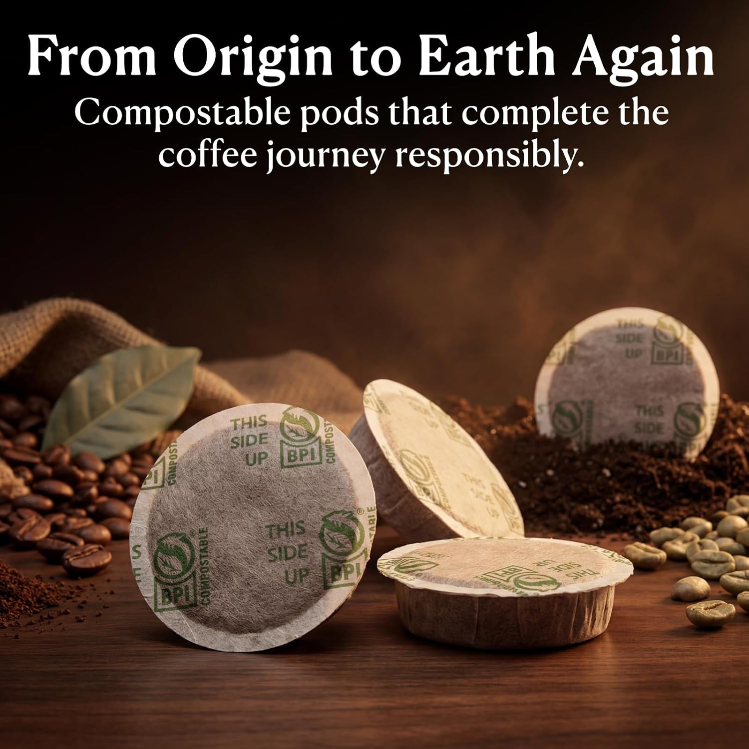 Peet’s Café Domingo Coffee Pods – 32 Count (2 Packs of 16) – Medium Roast with Smooth, Balanced Flavor and Aromatic Finish – Compatible with Pelecom Coffee Machines