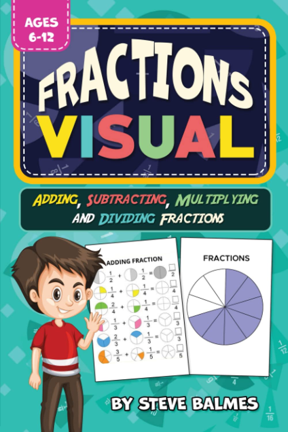 FRACTIONS VISUAL: Add, Subtract, Multiply and Divide Fractions