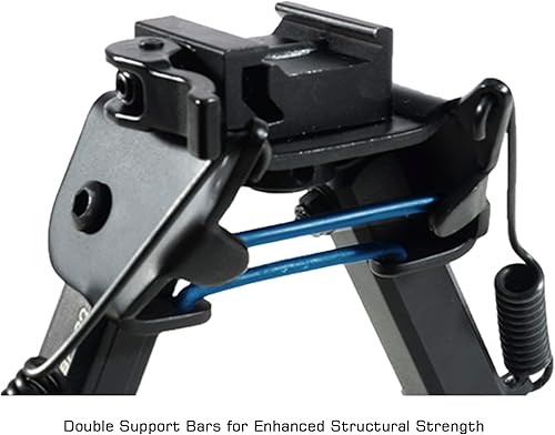 Miniatura 4 de UTG – Bípode de gran resistencia con soporte de palanca QD, altura 6.0" - 8.5"