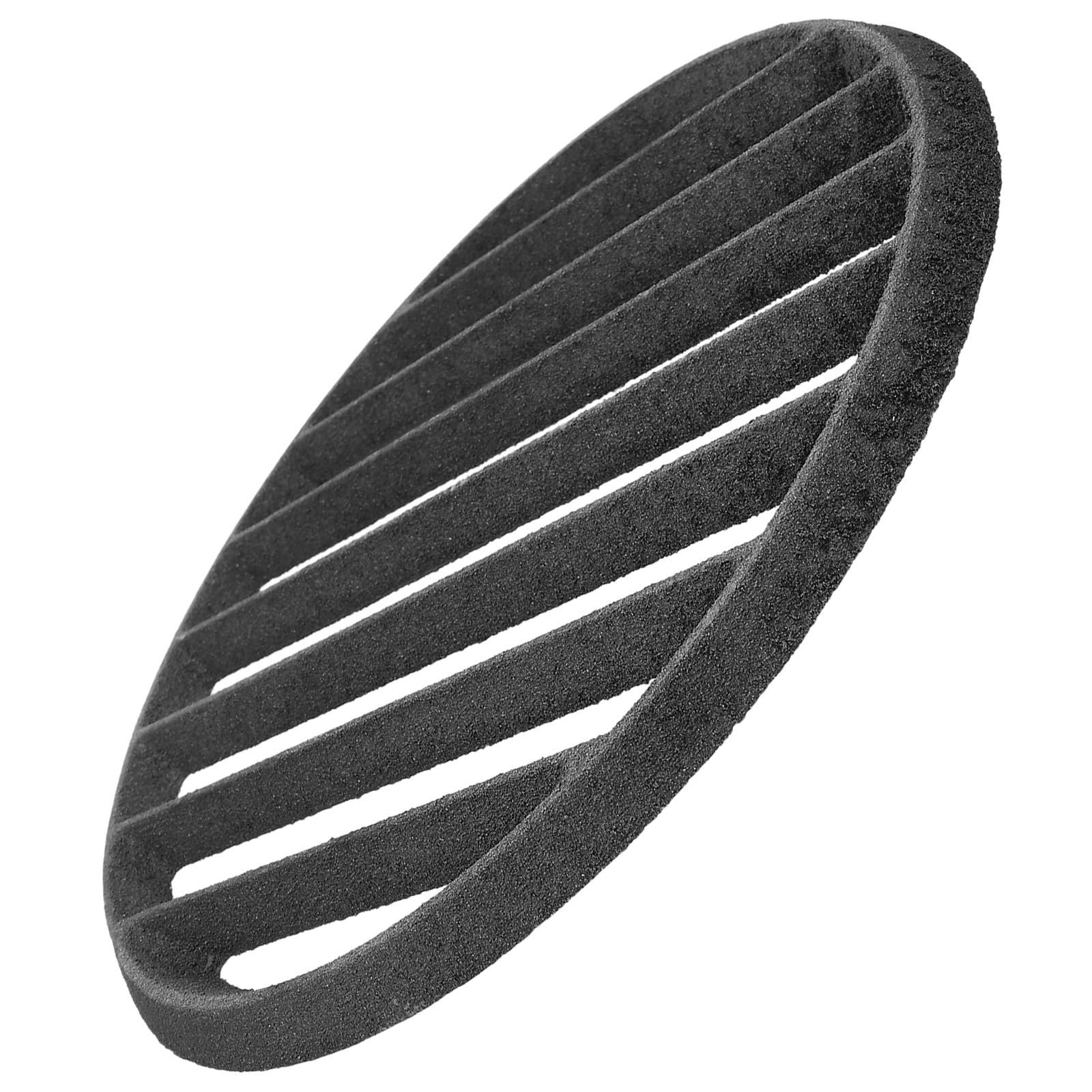 Runder Holzkohlerost aus Gusseisen 25 cm Hochtemperaturfest mit gusseisernem Boden Ersatzteil für Kamine und Feuerstellen Outdoor Einsatz
