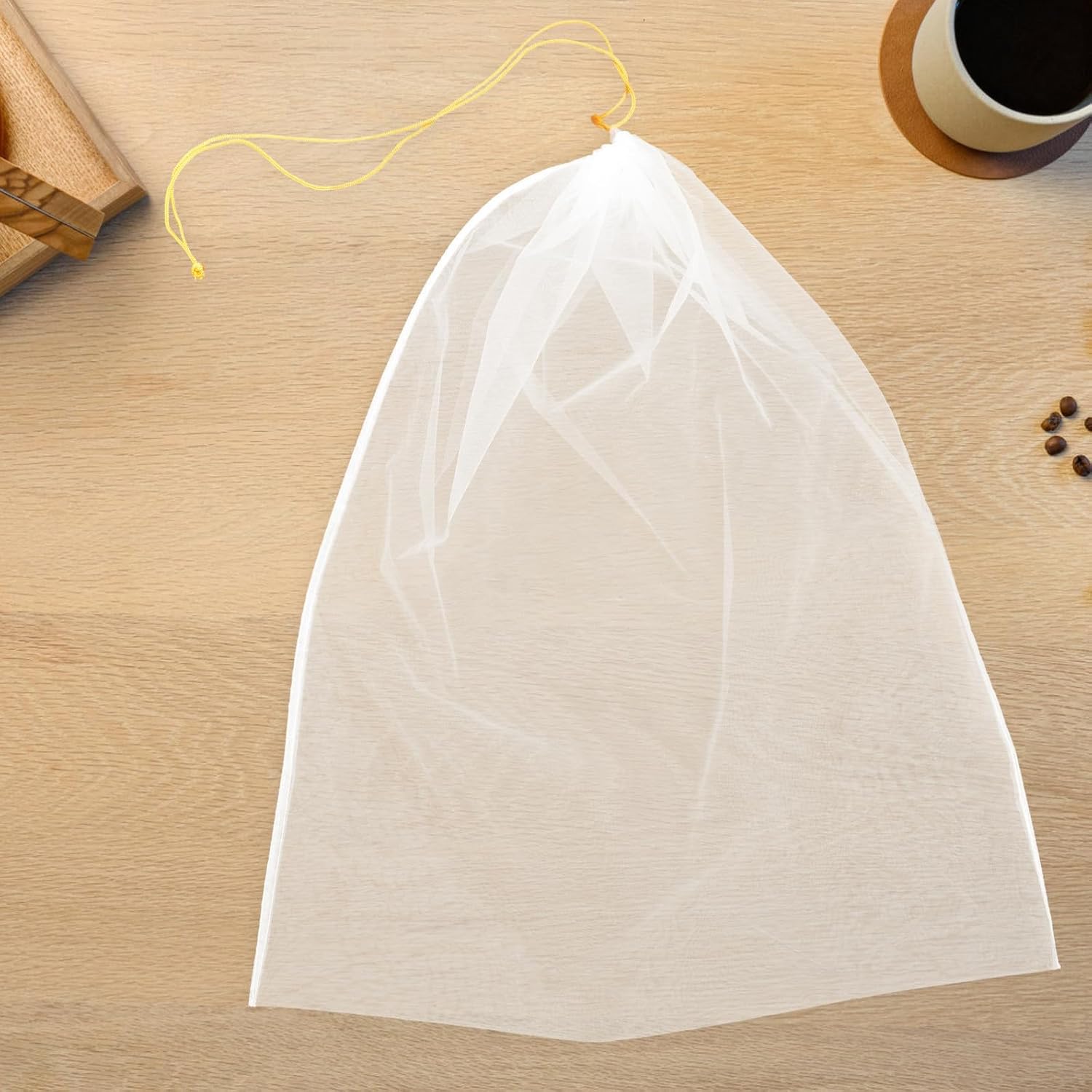 2pcs Nylon Mesh Filter Bag 120 Grit for Honey Straining