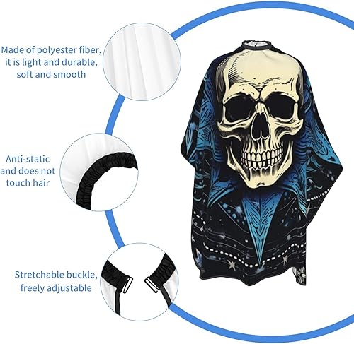 Miniatura 5 de Kids Barber Cape Hairdressing Salon Hair Cutting Haircut Apron for Boys Girls Children 55" x 66"