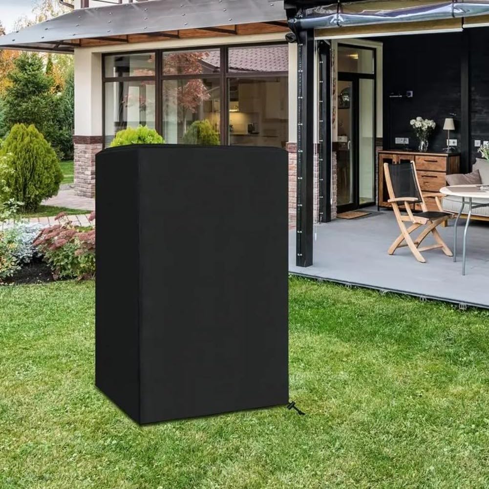 Funda protectora de aire acondicionado portátil impermeable 420D Oxford negra para Midea