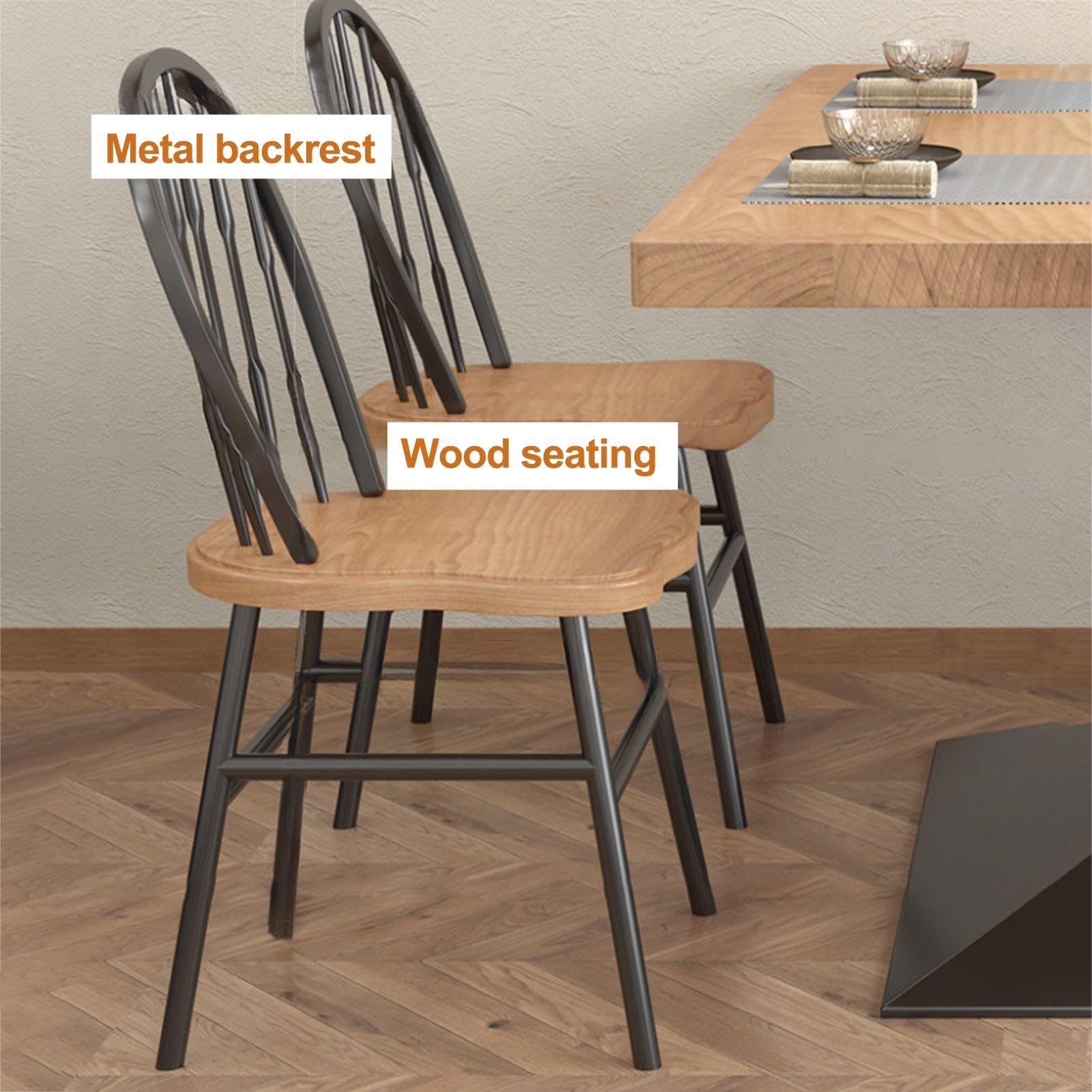 Mesa Comedor con Sillas 4, Mesa de Cocina con Sillas Moderna