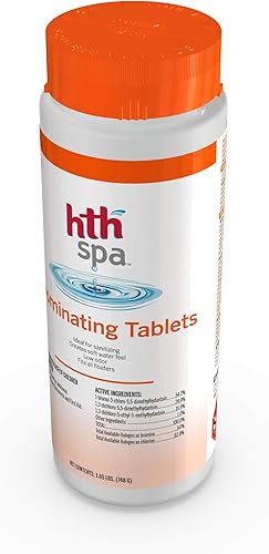 Miniatura 4 de HTH Spa 86104 - Tabletas bromantes Desinfectante para spa y bañera de hidromasaje, 1.65 libras