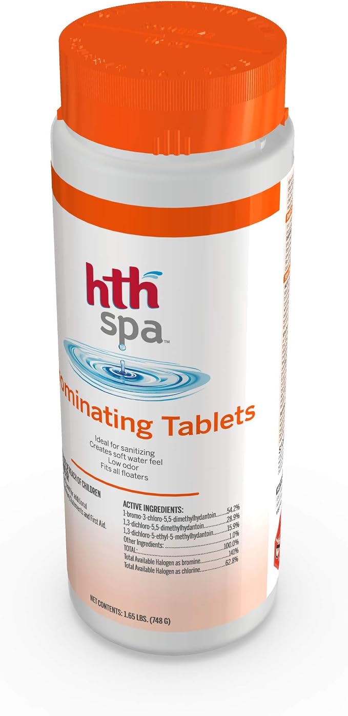 Tabletas Brominas Spa HTH 86104 1.65 lb miniatura 4