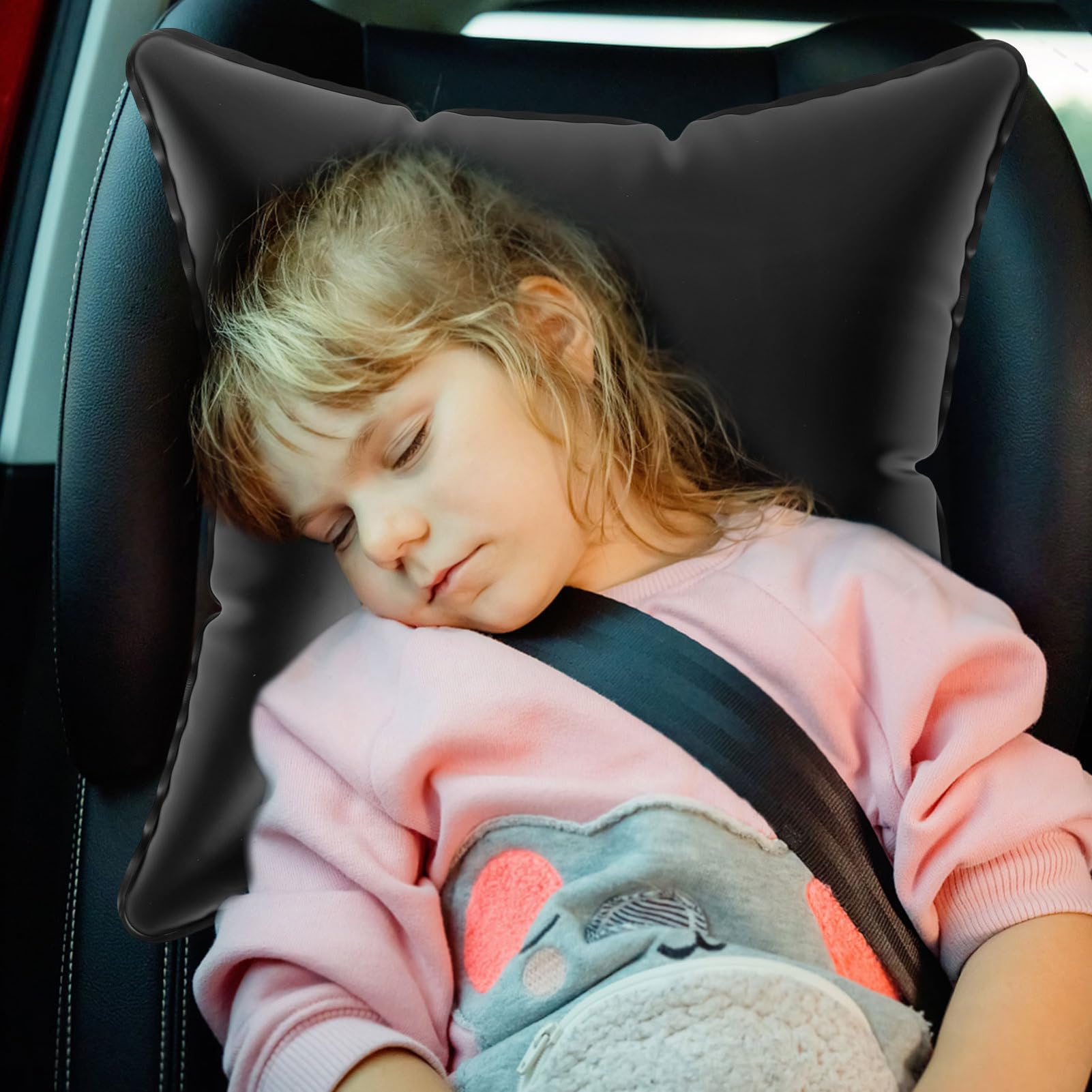MAGICLULU 5stücke Pillow Insert Halbrunder Outdoor Kissenbezug Aufblasbarer Reisekissen Für Auto Und Camping Ergonomisches Design Tragbar