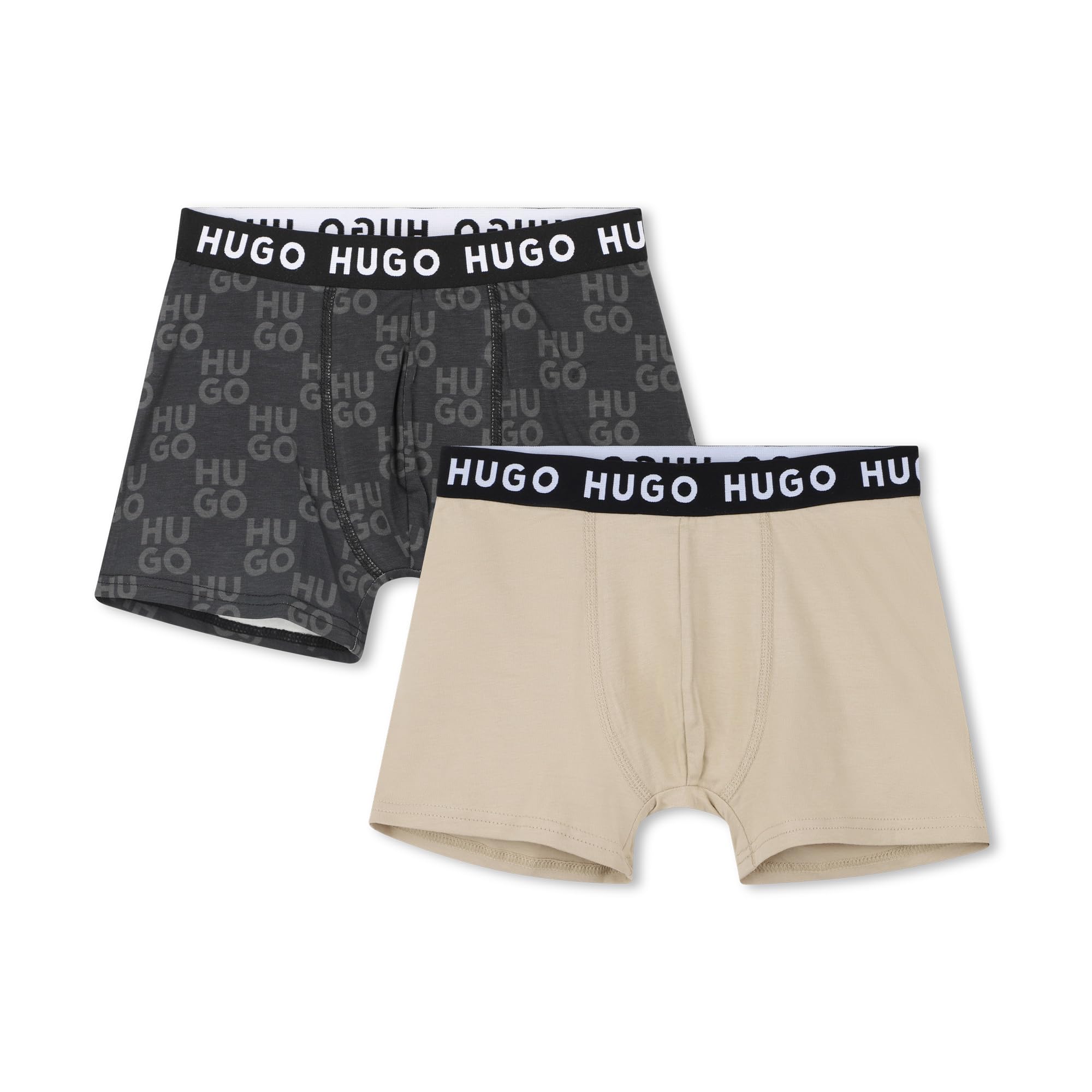 Hugo G00564 Boxer Bambini e Ragazzi (Pacco da 2)