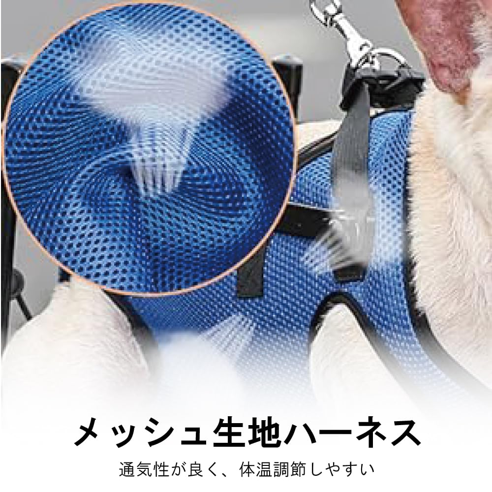Amazon.co.jp: MIKEART 犬用車椅子 歩行器 車いす 4輪 歩行補助 ペット