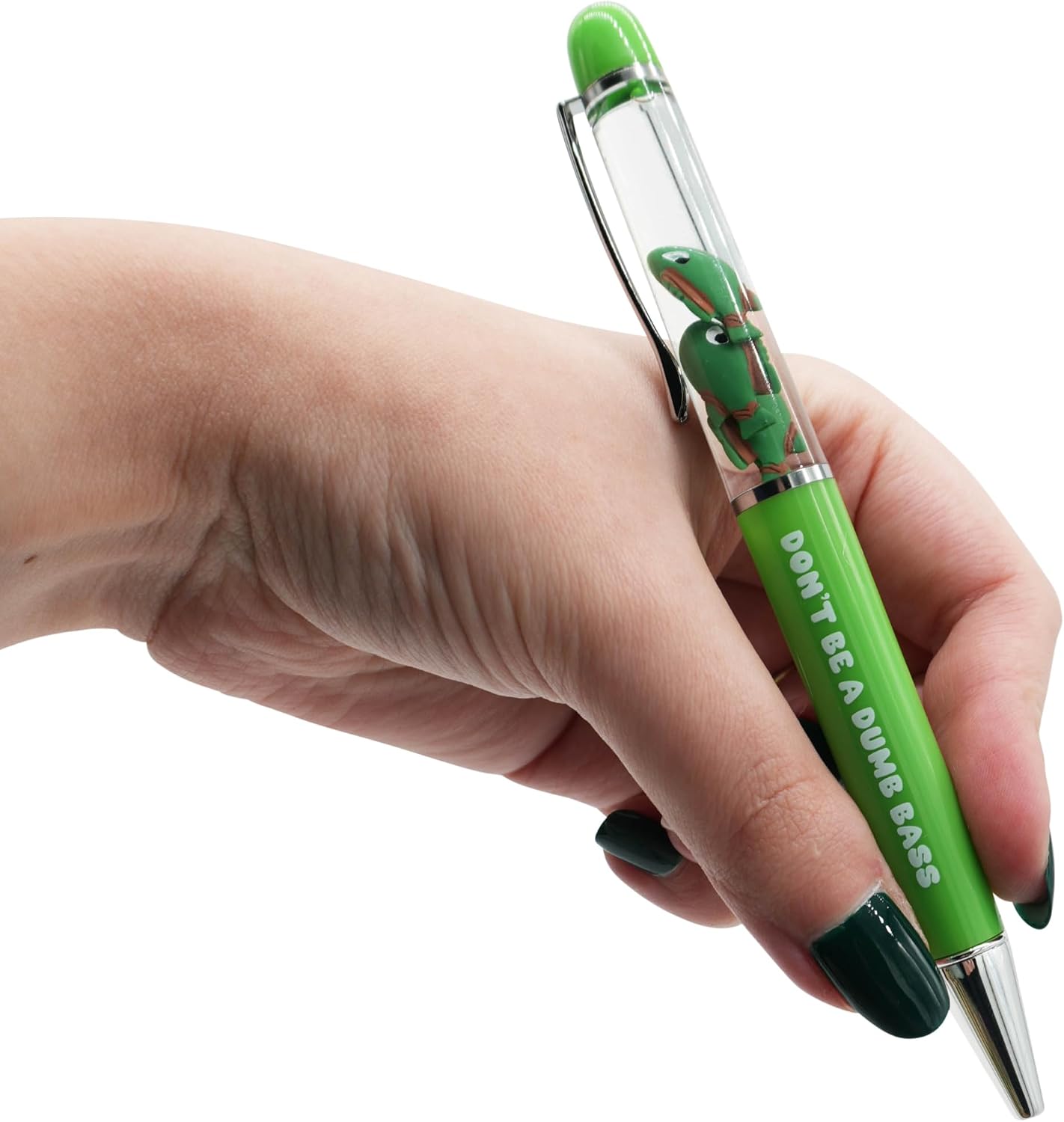 Novelty Floaty Pen – Funny Ink Pen with Floating Design, Unique Gift for Coworkers, Students, or Office Desk Fun - Fish image 3