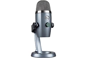 Blue Yeti Nano USB Microphone in Shadow Grey (Renewed)