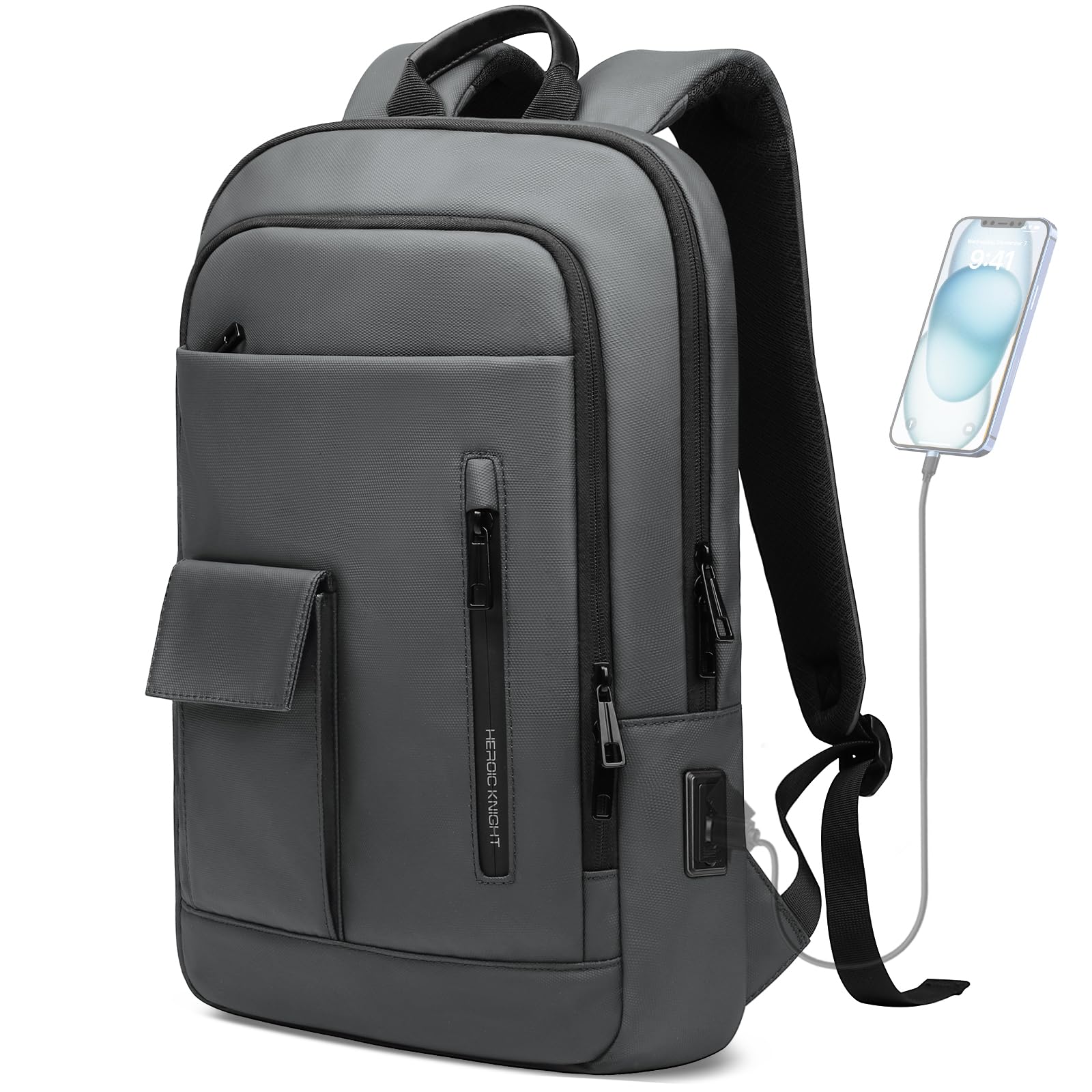 borsa uomo per laptop da 15,6 pollici e tablet da 12,9 pollici