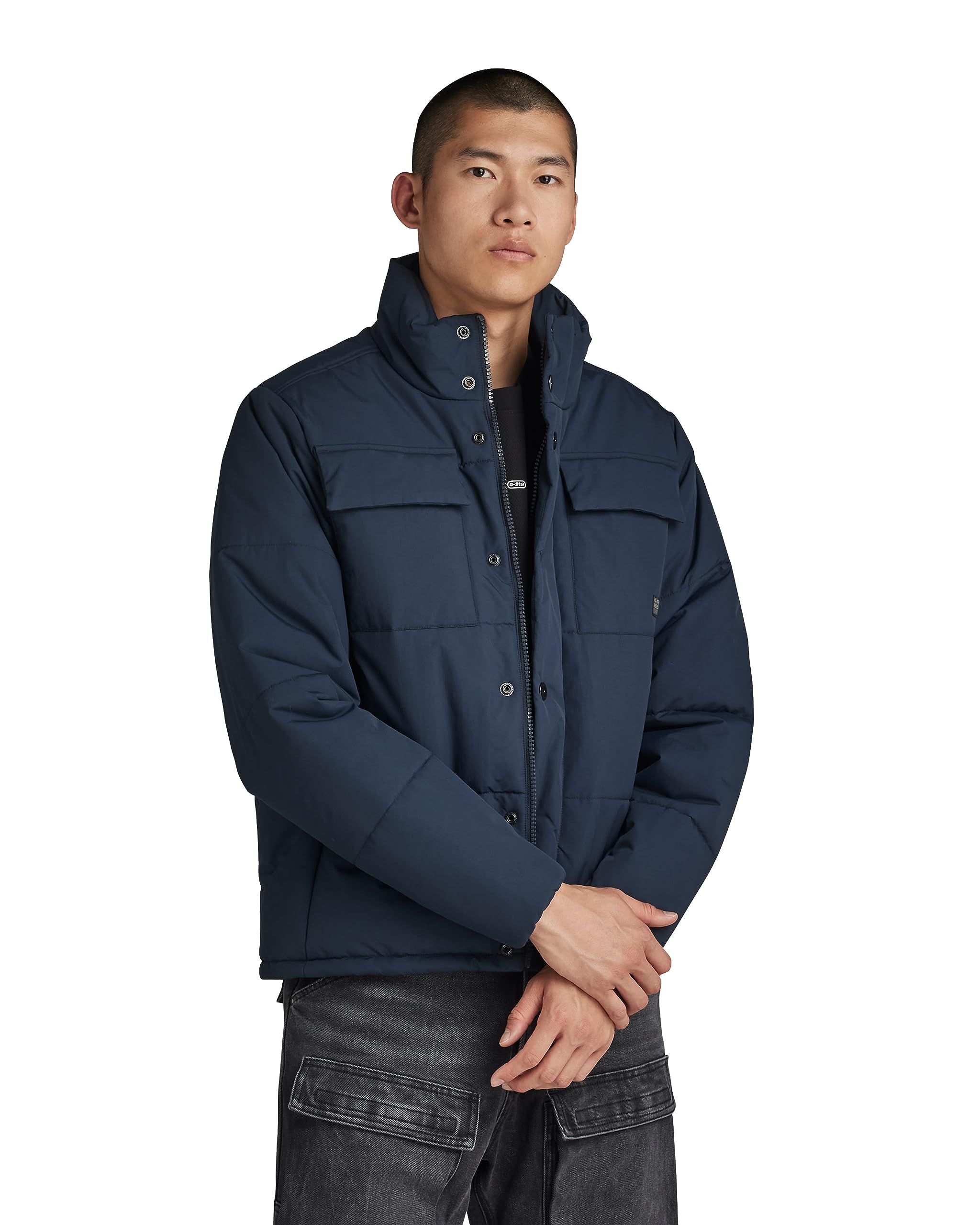 G-Star Men's Blue (Salute D22886-D419-C742) Foundation Padded Jacket, Xs