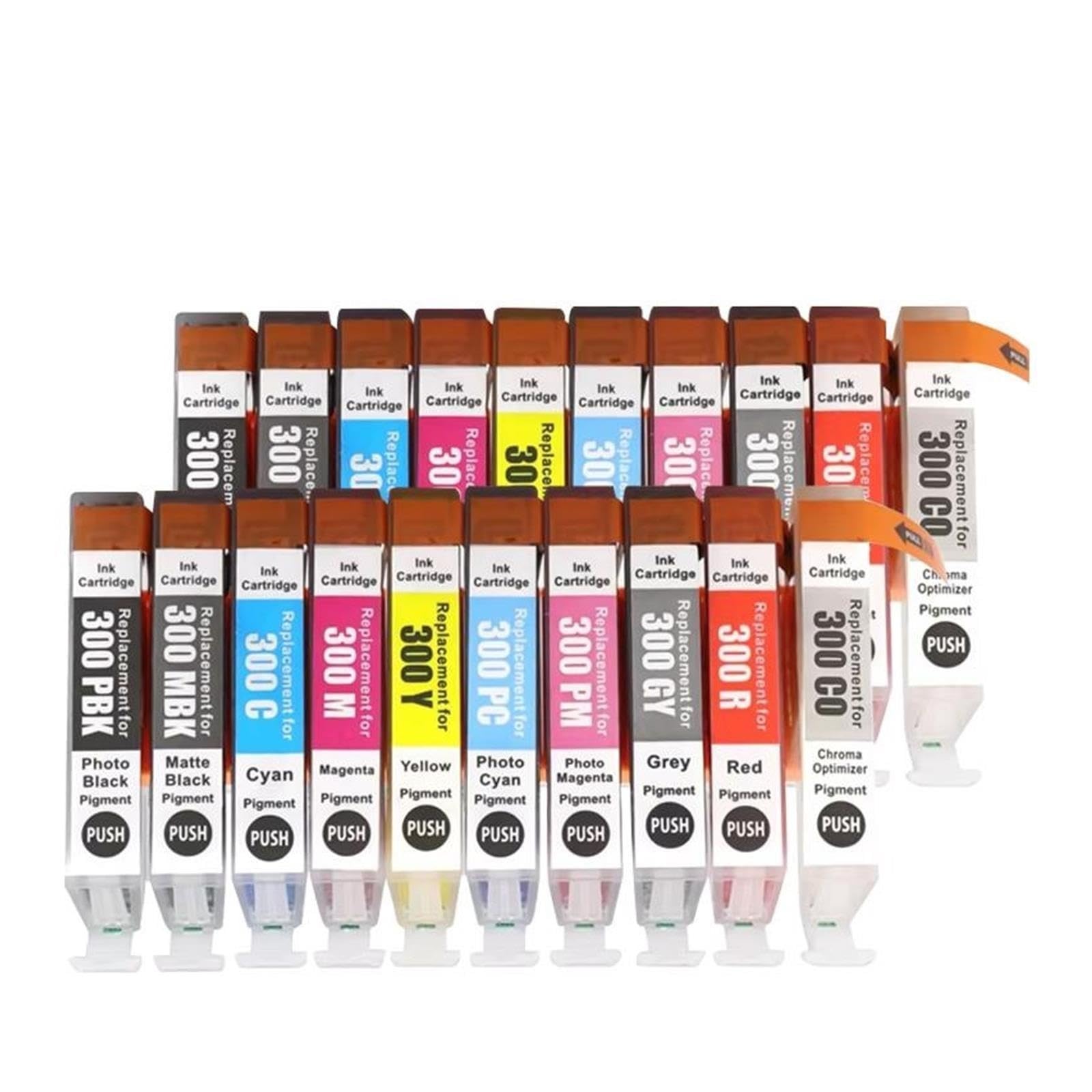 Cartuccia D'inchiostro PFI-300 A 10 Colori, Compatibile Con Canon PRO-300