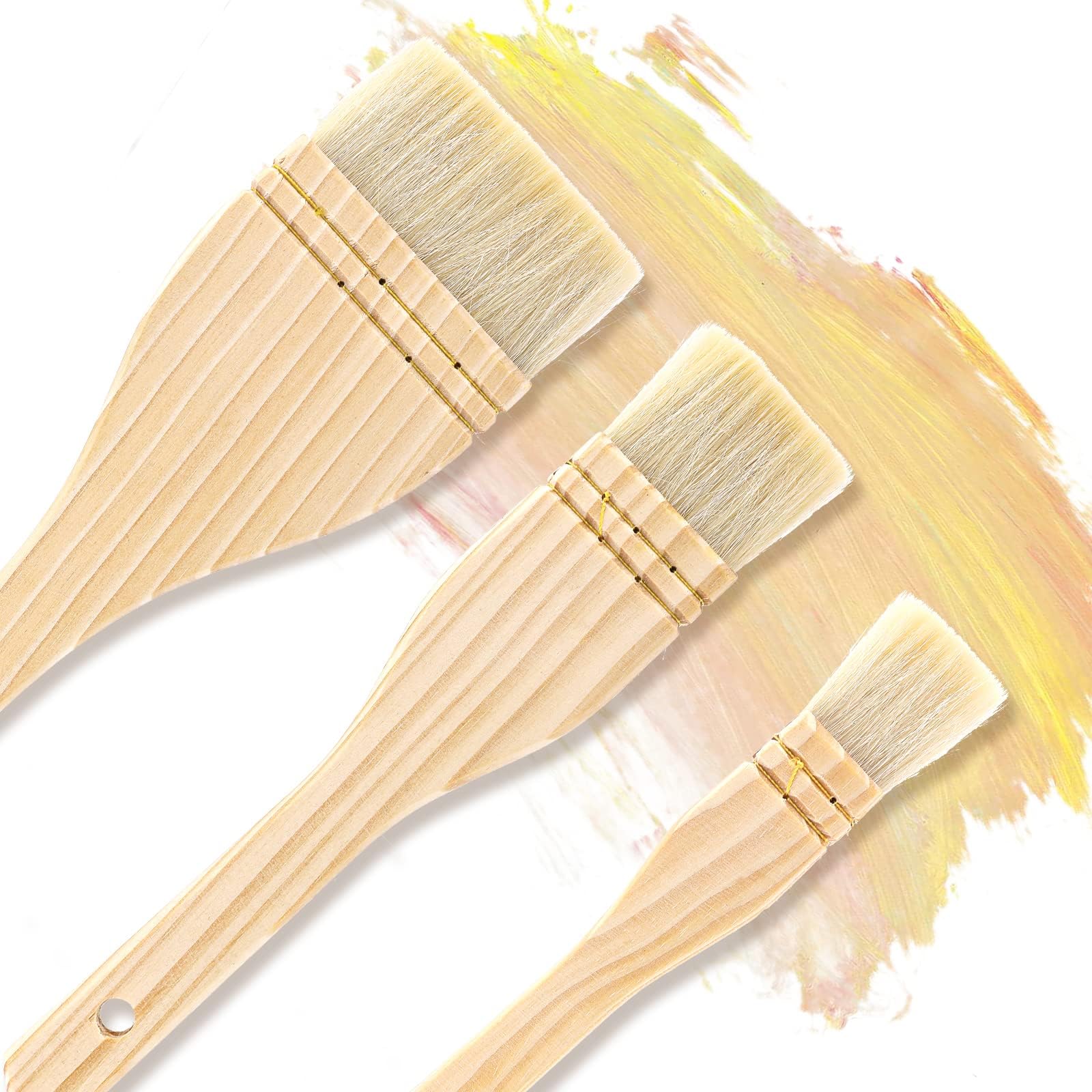 Artway Hake Chinese Brush Set 3 Brushes,25mm/45mm/75mm Amazon.co.uk