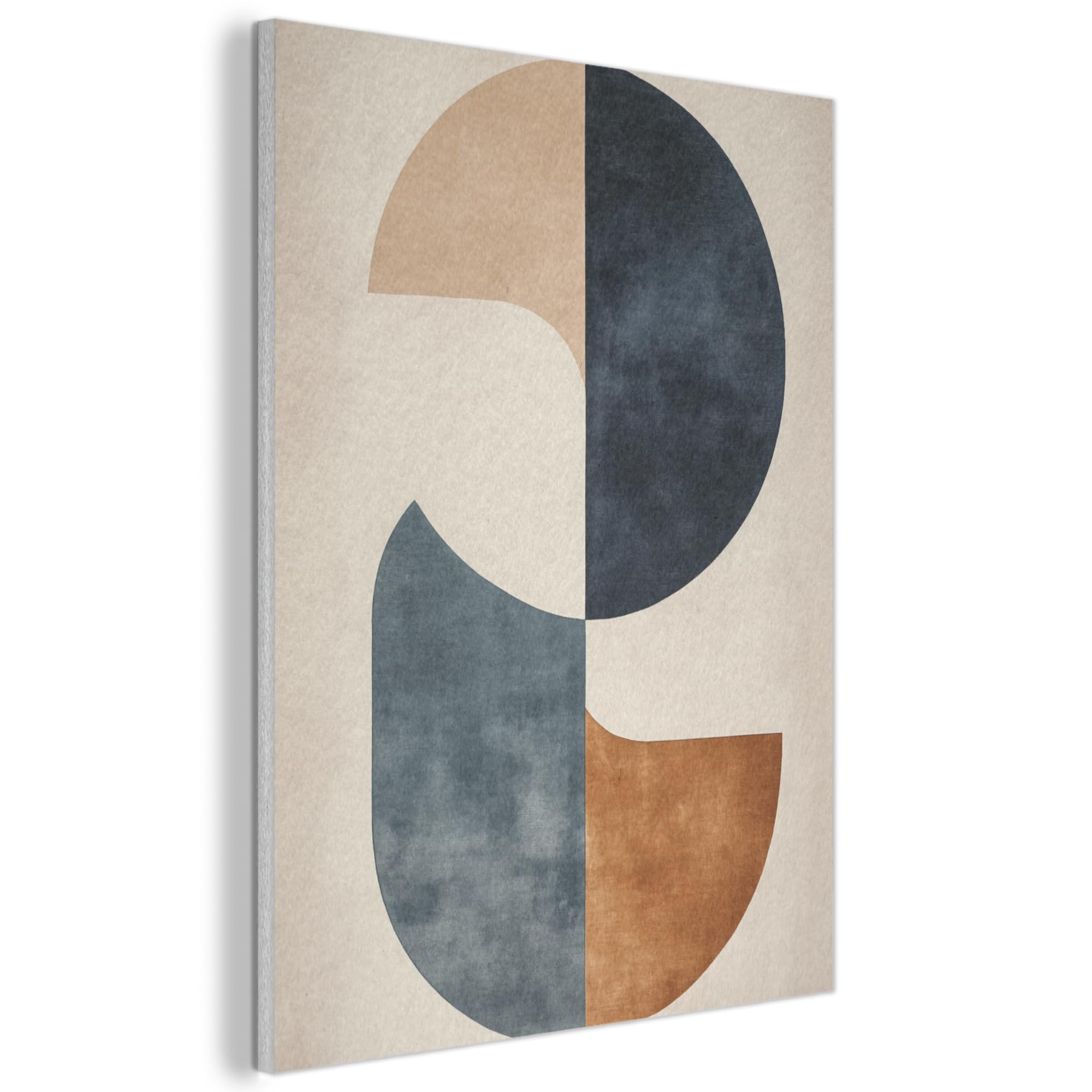 MuchoWow© Felt Panel 70x100 cm House Touch for Living Space Modern Visuals Decoration Wall Art