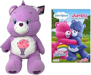 Care Bears 24" Plush Stuffed Animals (Share Bear & Book)