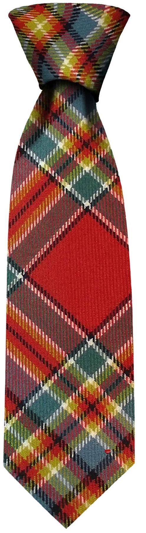 I LUV LTD Gents Neck Tie Chattan Ancient Tartan Lightweight Scottish Clan Tie