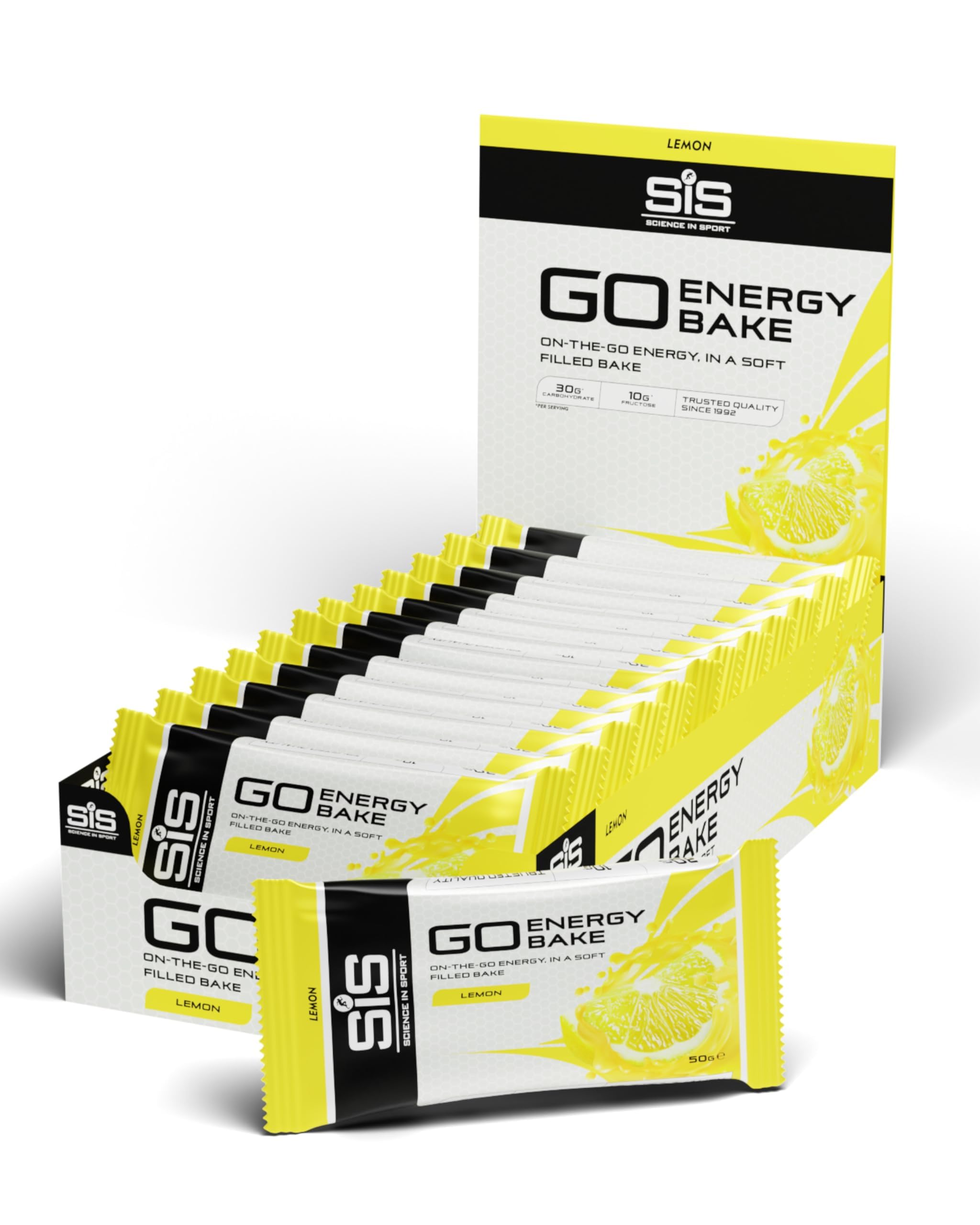 Sponsored Ad – GO Energy Bakes | 2 to 1 Ratio | 30g Carbohydrates | 10g Fructose | Soft Filled Energy Snack | Lemon Flavour | 12 Pack