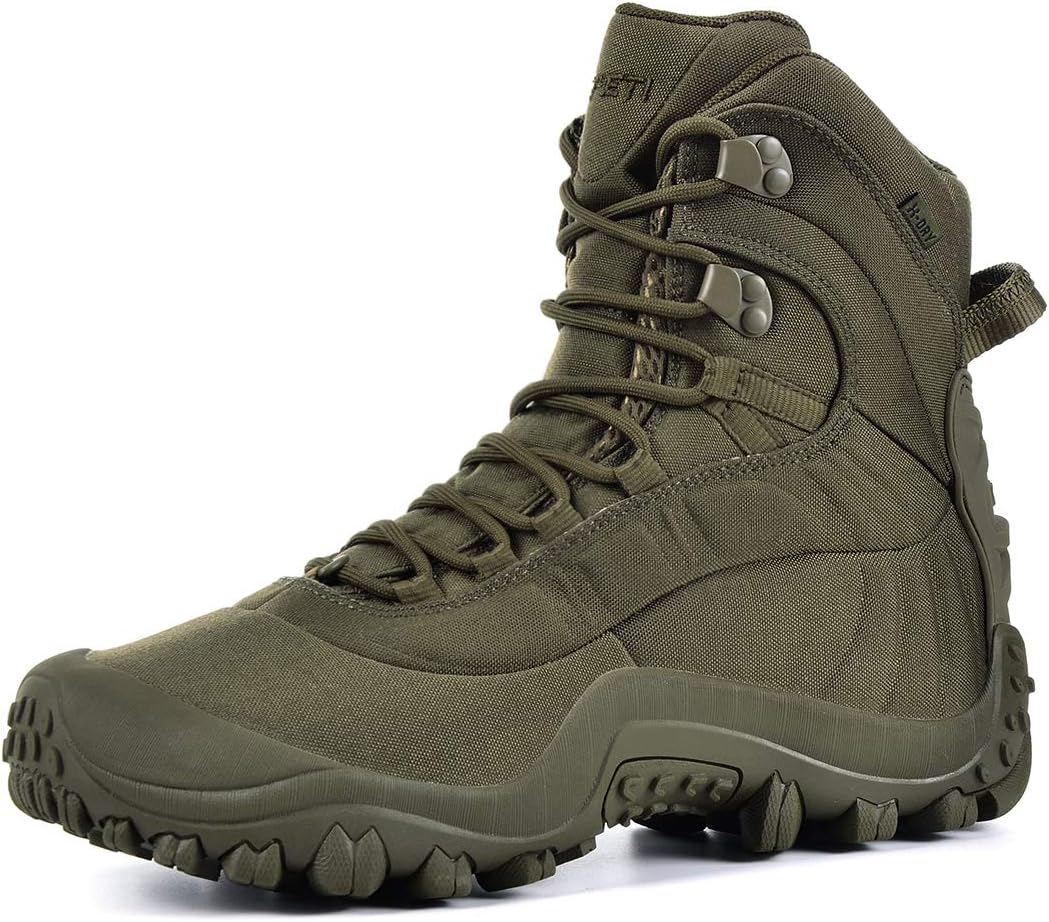 XPETI Men’s Mid-Ankle Thermator Waterproof Tactical Boot