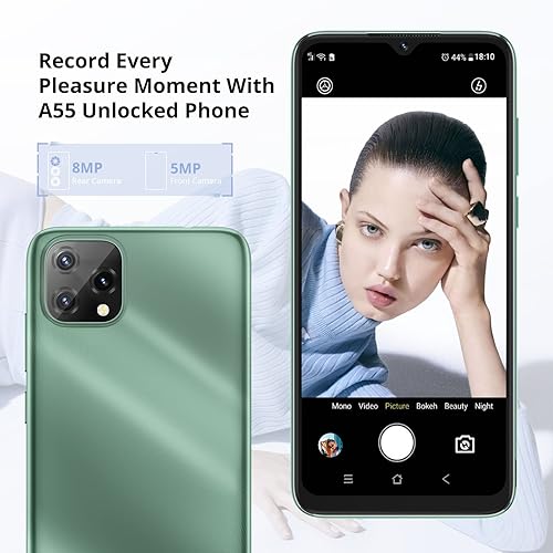 Miniatura 5 de Teléfono Android Blackview A55 teléfonos celulares desbloqueados de doble sim 4G Android 11 OS 3GB16GB ROM desbloqueados teléfonos desbloqueados HD