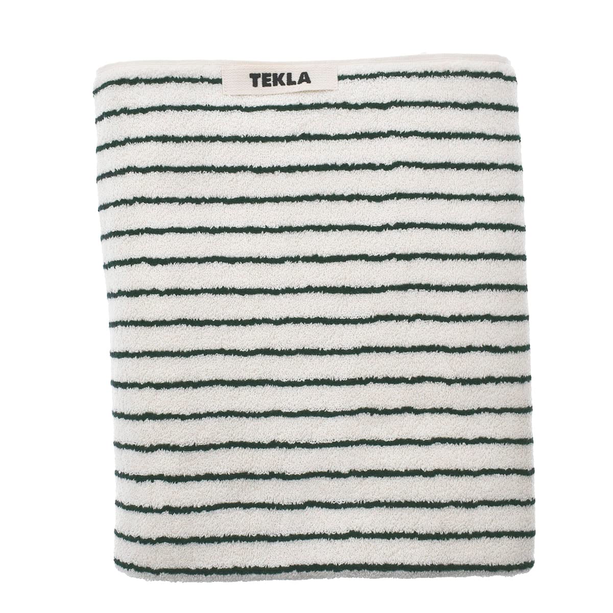Amazon｜[テクラ]バスタオル TERRY TOWELS SRIPED グリーン