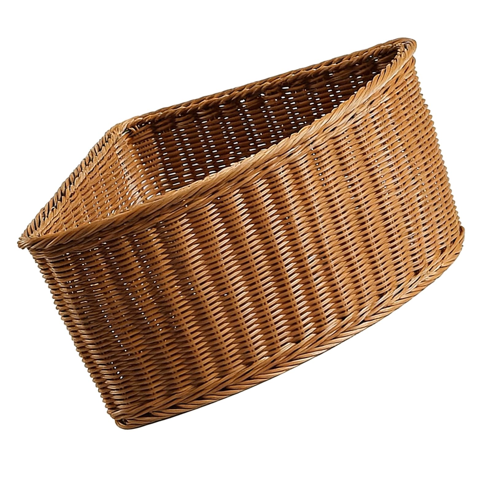 Moons Storage Container Sturdy Laundry Basket Bin for Small Spaces Fit in Tight Corner Triangular Box