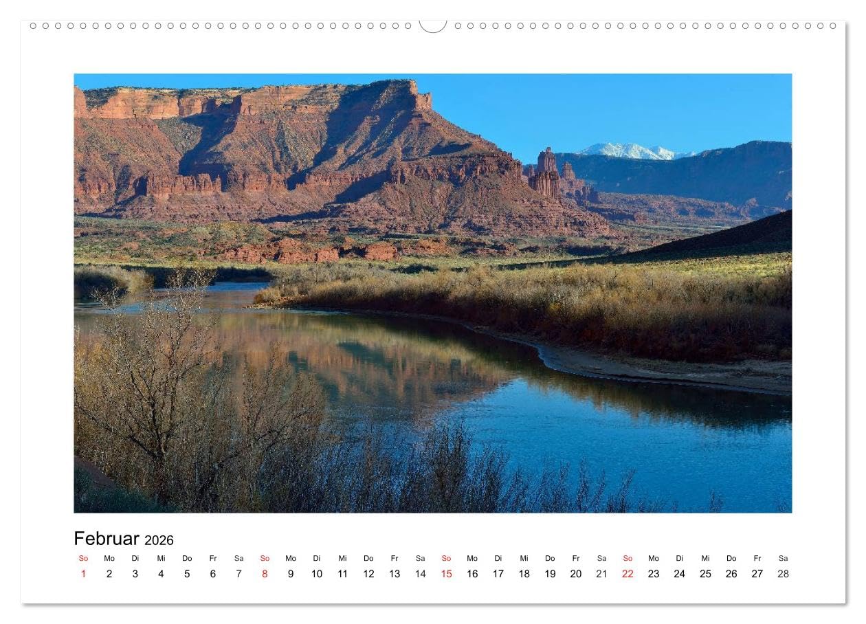 Impressionen vom Colorado River (Wandkalender 2026 DIN A2 quer), CALVENDO Monatskalender: Ein Naturschauspiel der besonderen Art: Atemberaubende ... Colorado River im Südwesten der USA