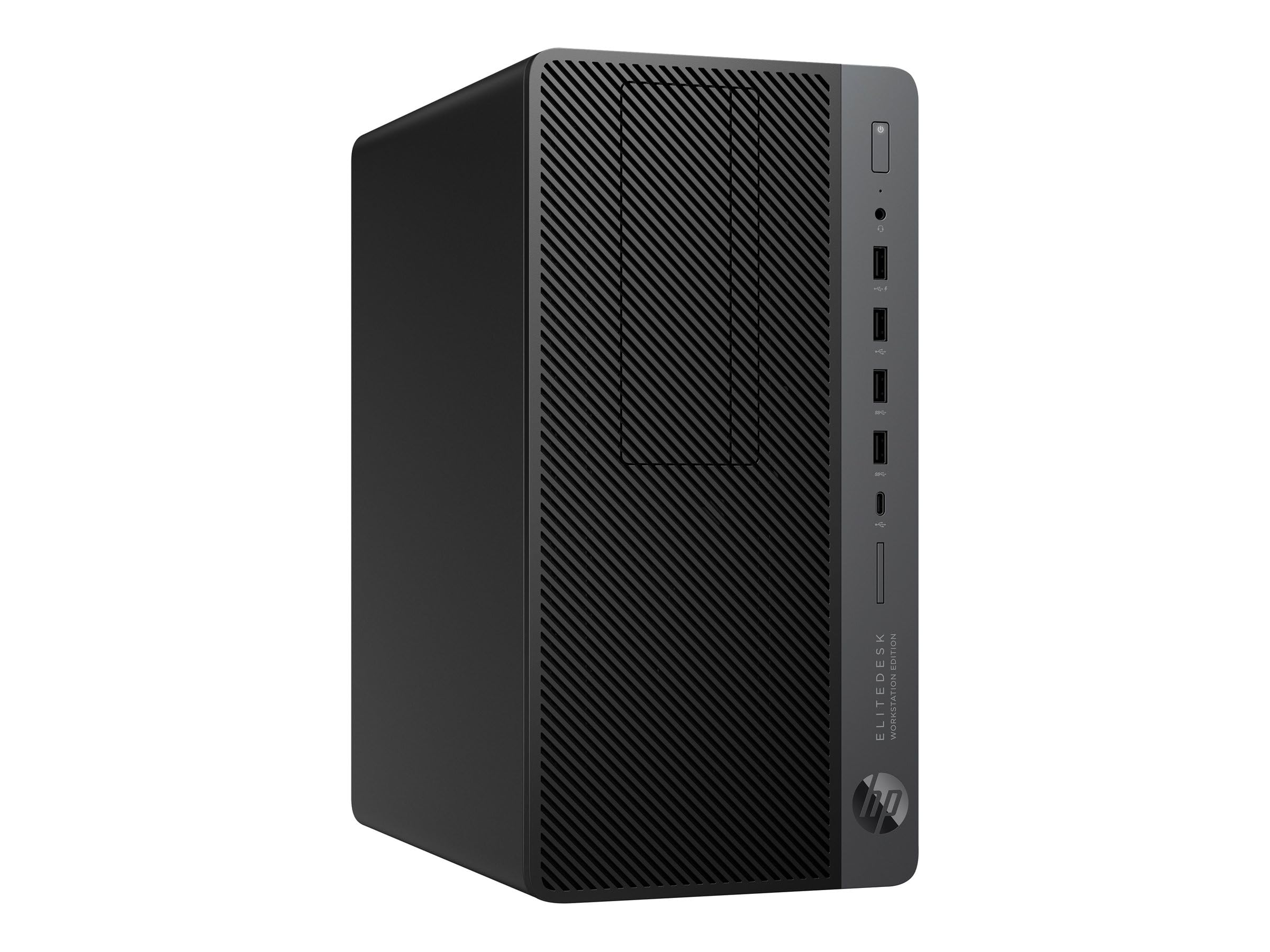 HP EliteDesk 705 G4 Mini Tower Desktop Computer, AMD Ryzen 5 2400G, 8GB RAM, 256GB SSD, WiFi, Bluetooth, Tastiera US QWERTY, Windows 11 Pro (Ricondizionato)