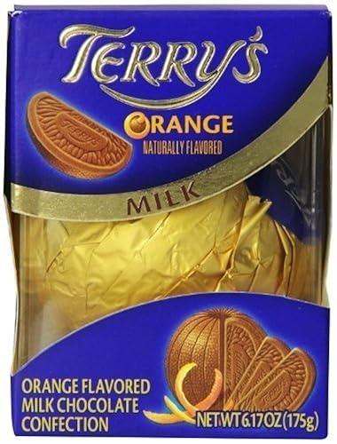 Terrys Chocolate Bola de chocolate con leche sabor naranja-naranja 554oz paquete de 2
