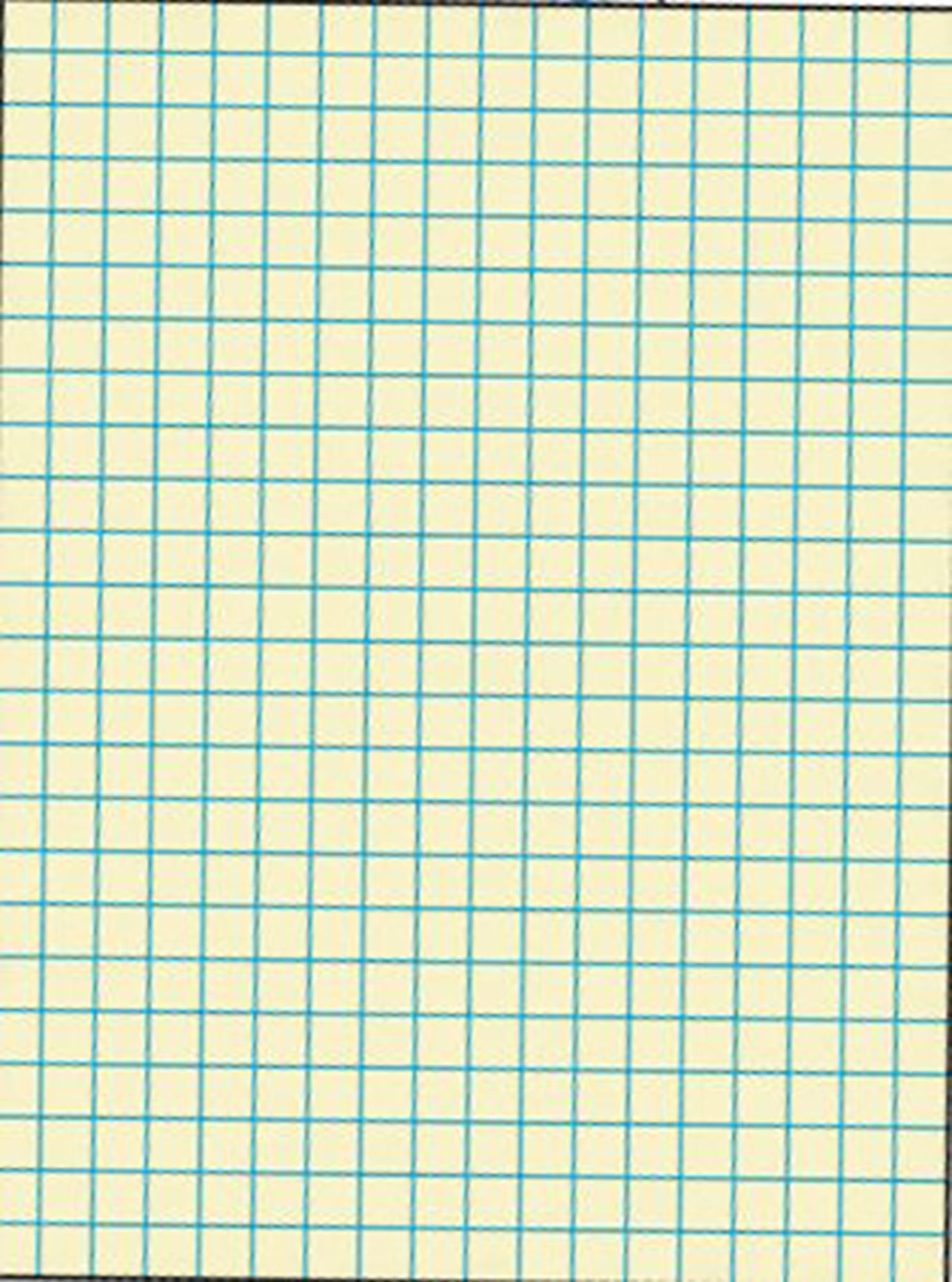 School Smart Graph Paper, 1/2 Inch Rule, 9 x 12 Inches, Manila, Pack of 500