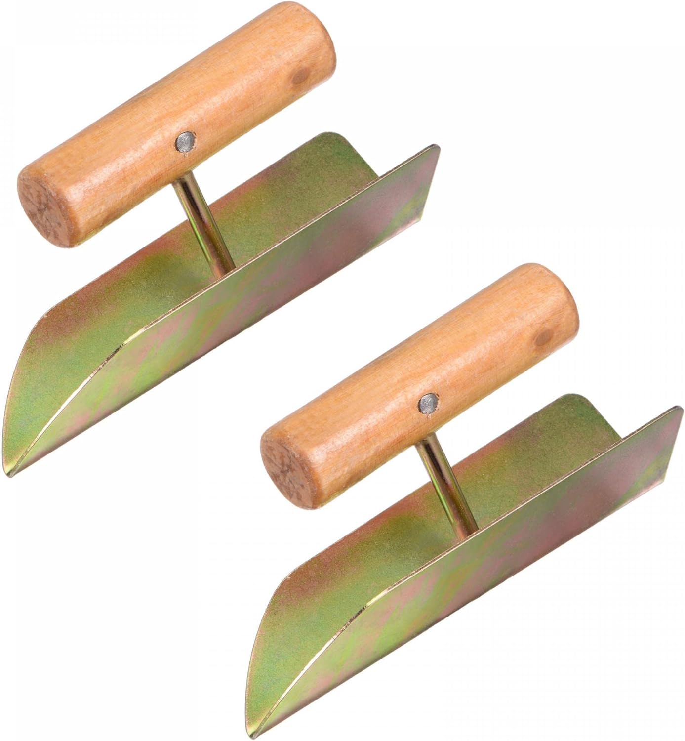 uxcell Inside Corner Trowel 2 Inch Drywall Corner Tool Galvanized Steel