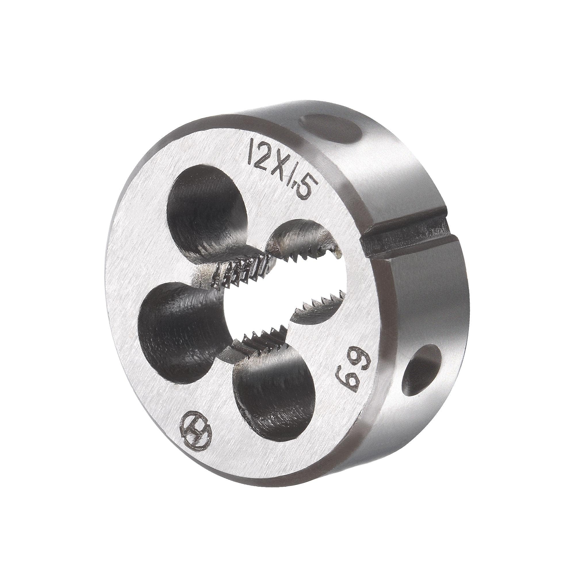 TA-VIGOR M12 x 1.5mm Metric Tap and Die Set, Machine Thread Screw Tap with Round Threading Die - Image 4