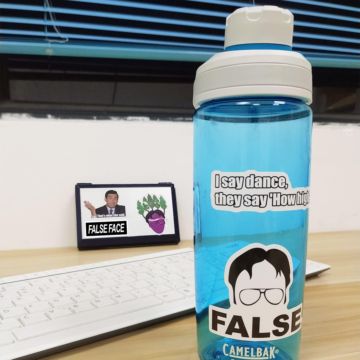The Office Stickers Pack of 50 Stickers - The Office Stickers for Laptops, The Office Laptop Stickers, Funny Stickers for Laptops, Computers, Hydro Flasks (The Office-A)