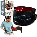 Lifepro Red Light Therapy Belt - 660nm & 850nm Near Infrared & Red Light Therapy for Body- Adjustable & Portable for Wellness & Relaxation