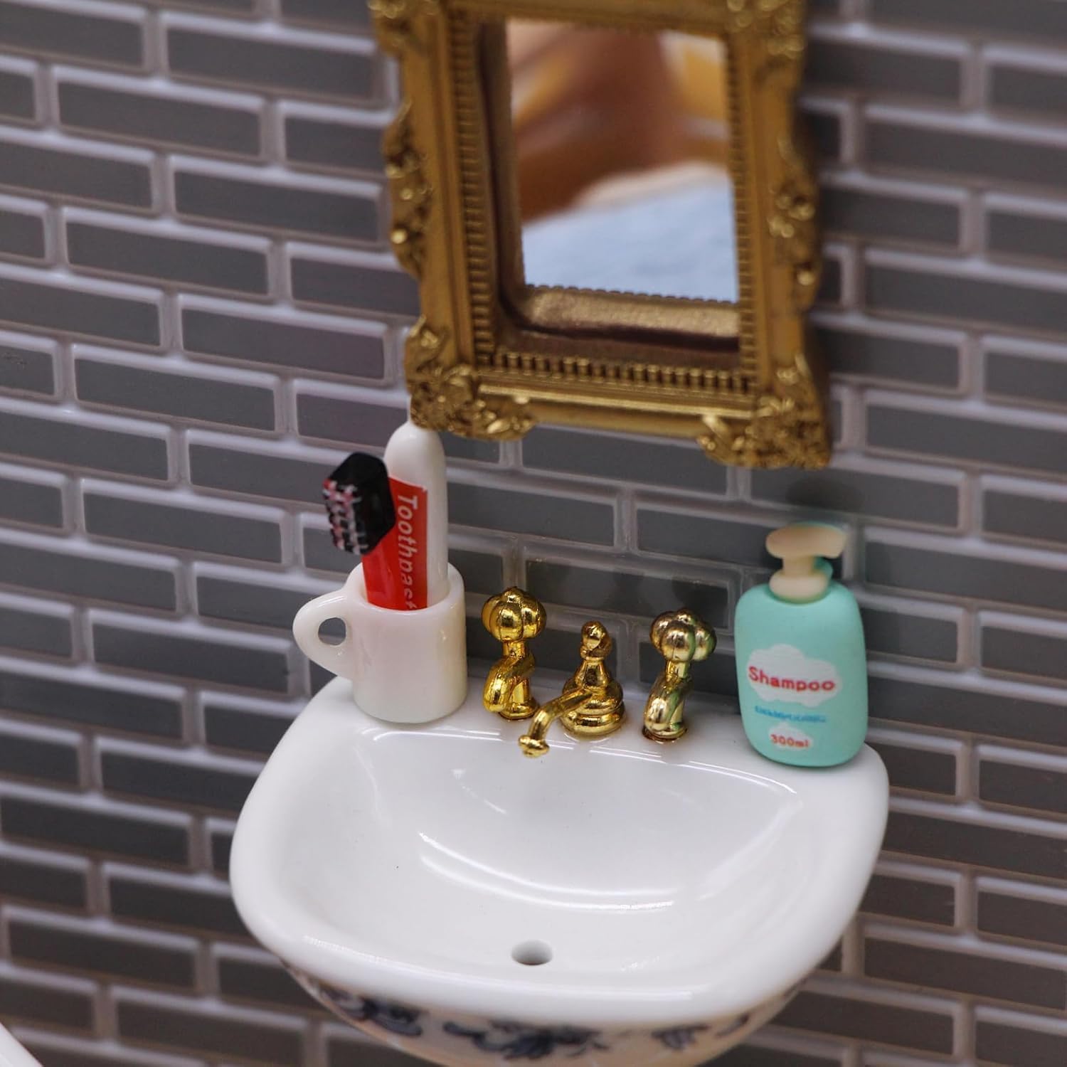 Set De 15 Accesorios De Baño En Miniatura Para Casa De Muñecas – Decoración Navideña Con Utensilios De Aseo Para Wichtel