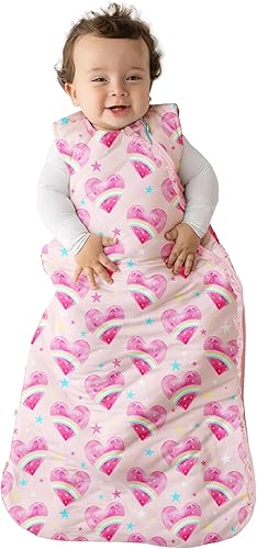Posh Peanut Baby Wearable Blanket - Newborn Sleeveless Ruffled Sleep Bag - Viscose from Bamboo Infant Wear - 1 TOG