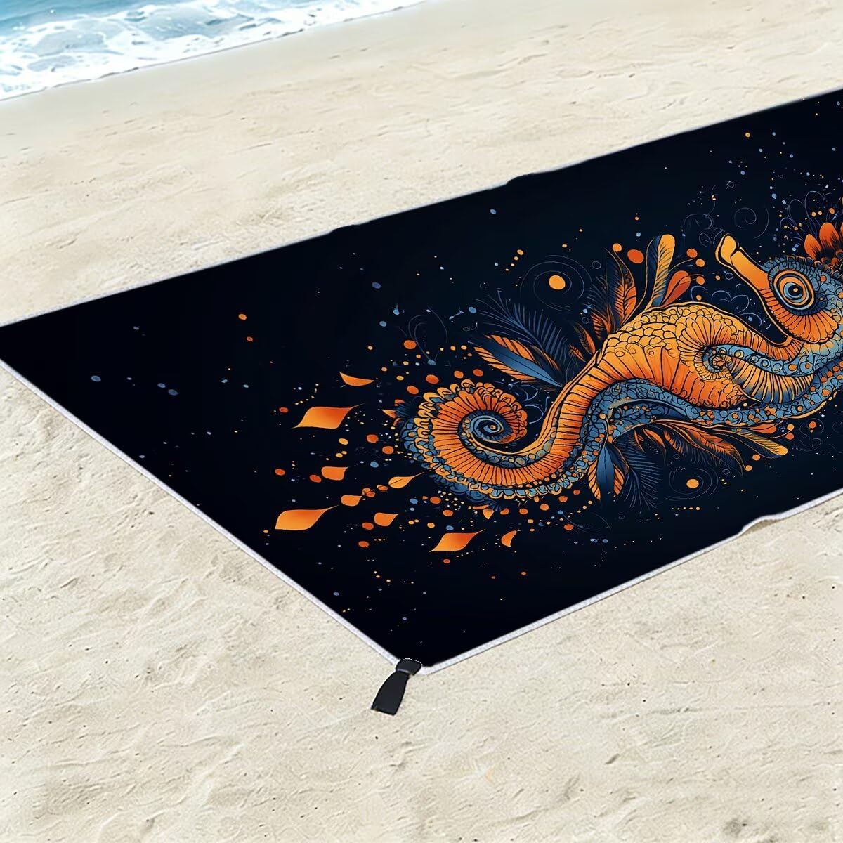 Ręcznik plażowy XXL, 100 x 220 cm, zestaw 2 szt., ręcznik do sauny, ręcznik z mikrofibry, szybkoschnący, sportowy ręcznik do studia fitness, lekki ręcznik kąpielowy, duży ręcznik kąpielowy, bez piasku