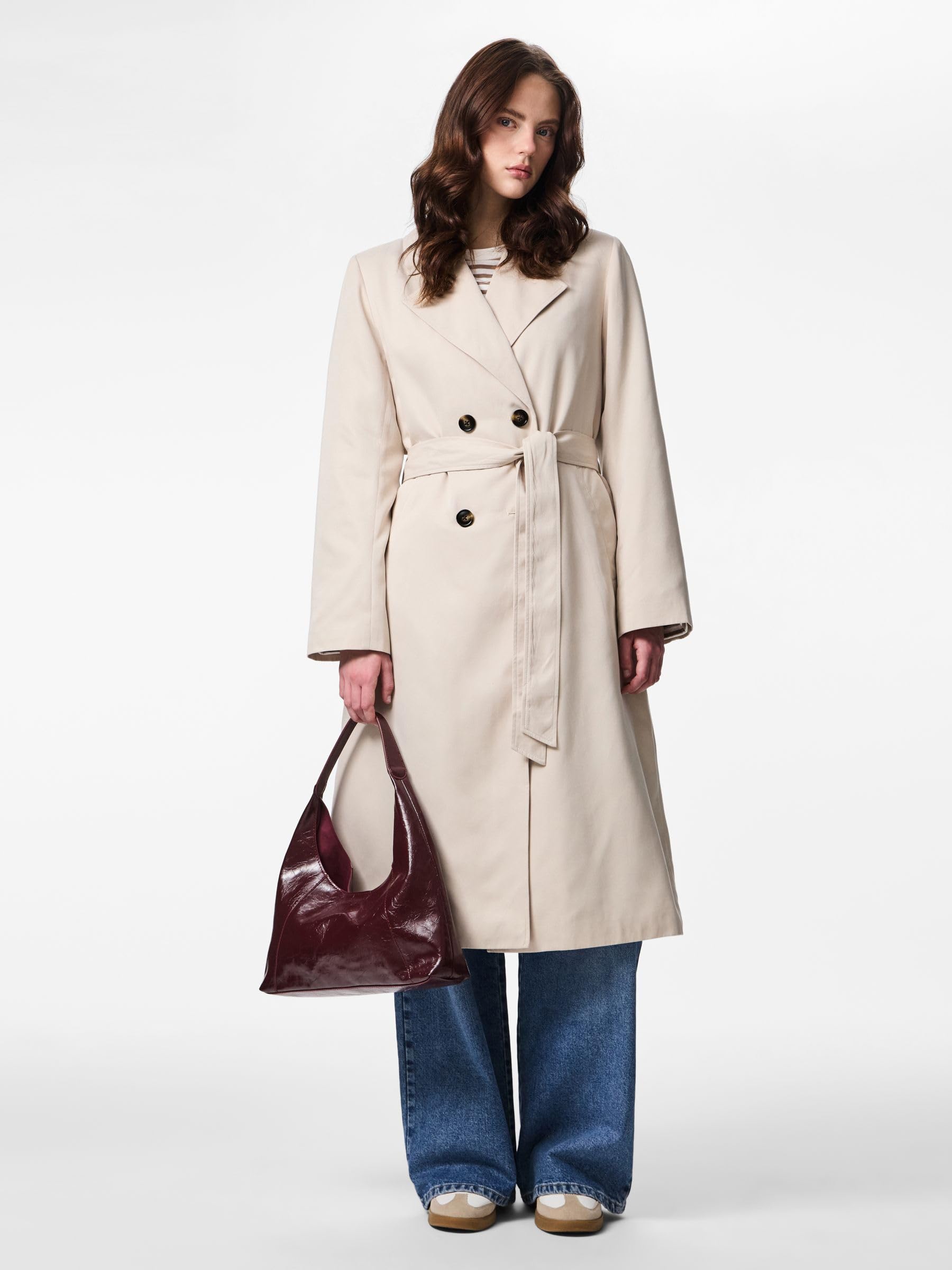 PIECES Female Trenchcoat PCSCARLETT | Trenchcoat