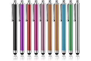 Abiarst High Precision Stylus Pens: Universal for iPad iPhone Tablets Samsung Galaxy...