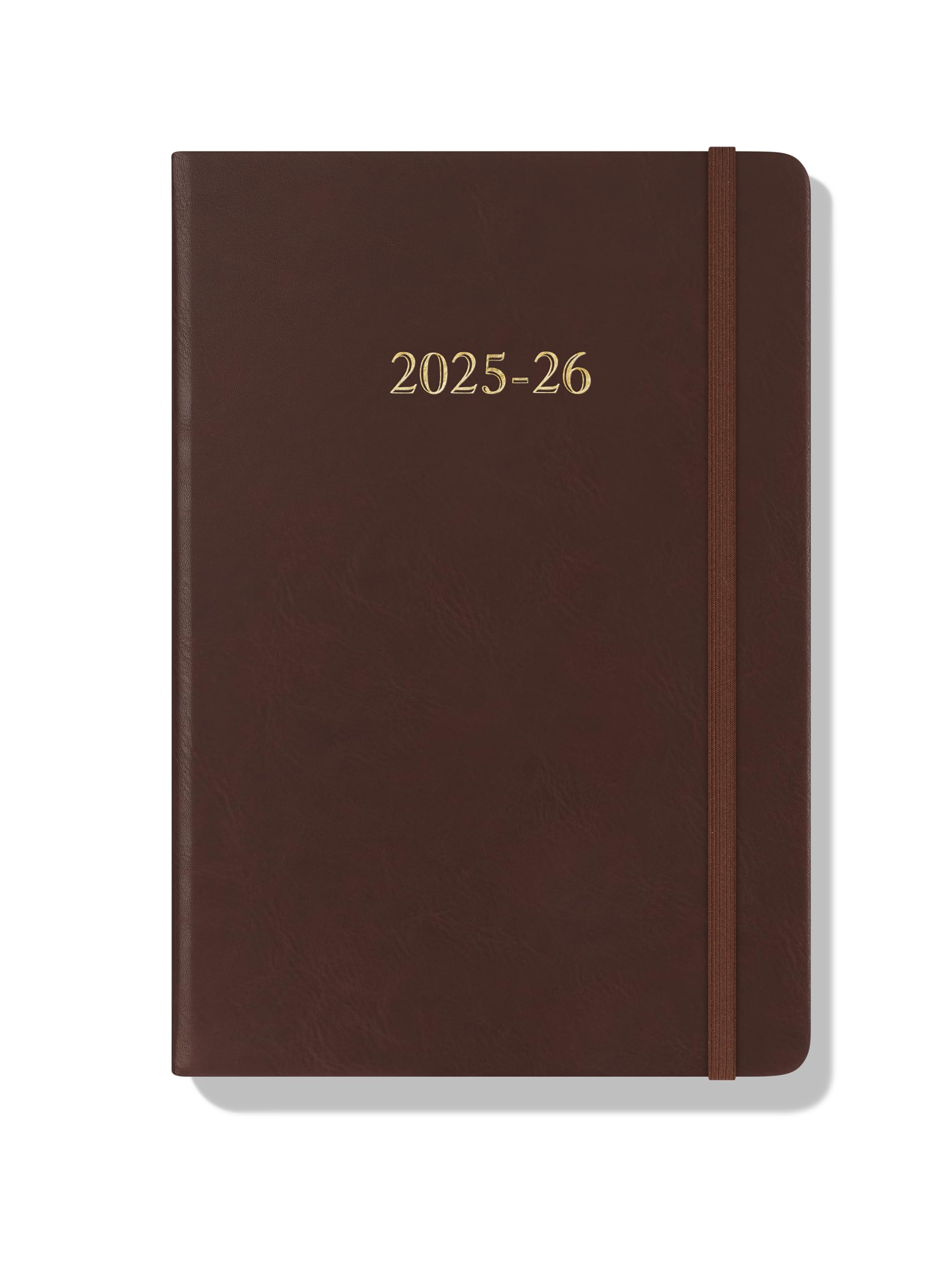 Wykeham's Mid-Year Executive Journal - 2026-27 Day Per Page Diary and Planner - Personalisation Available (Conker, A5) - Image 2