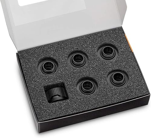 Miniatura 2 de EKWB EK-Quantum Torque HDC-14 - Accesorio de compresión para tubos rígidos EKWB de 0.551 in de diámetro exterior, negro, paquete de 12