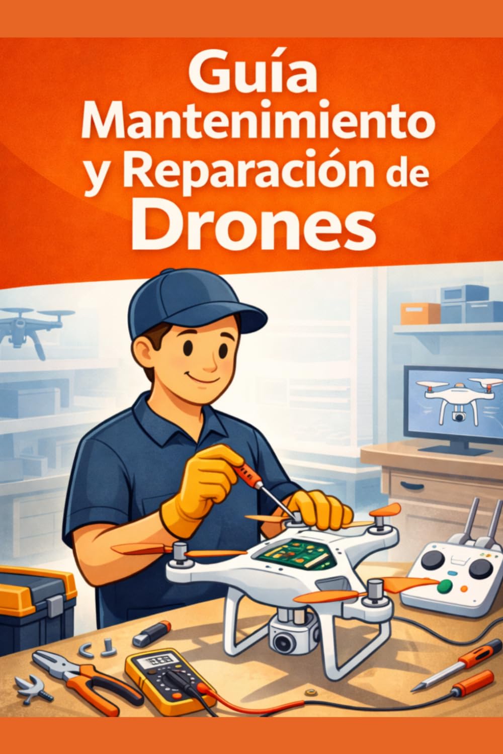 Reparación de drones: Guía básica para el mantenimiento y reparación de drones. (Guías básicas de formación profesional)