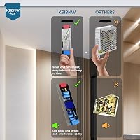 KSIBNW 24V 300W LED Tápegység - Vékony Alumínium Transzformátor LED Szalagokhoz, Spotlámpákhoz - 230V-ról 24V-ra Átalakító Adapter 3