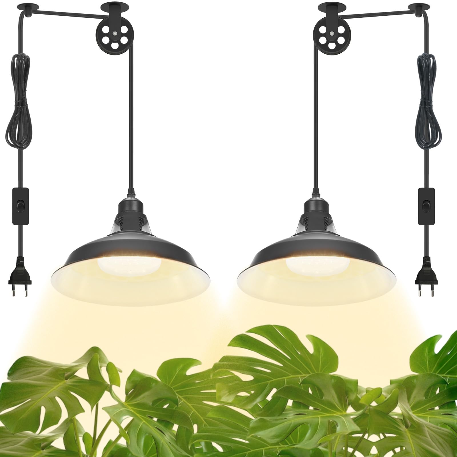 Lampa wisząca TopDirect, lampa zewnętrzna vintage, metalowa, E27, 5m kabel, przełącznik, do ogrodu, domku ogrodowego, przedsionka