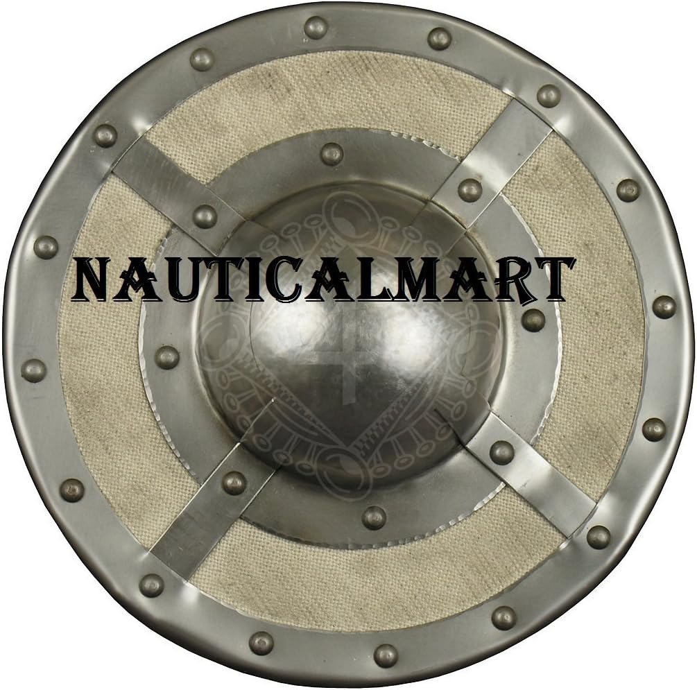 NauticalMart Medieval Steel Buckler