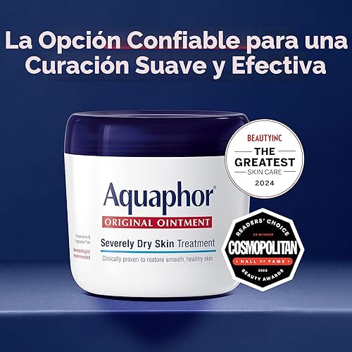 Miniatura 4 de Aquaphor Ungüento curativo, protector de la piel de terapia avanzada, ungüento curativo multiusos e hidratante corporal, regalos navideños