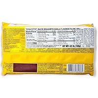 Vista 17 de Roshen Rollos de oblea crujientes y sabrosos "Konafetto" con relleno de crema de vainilla, 4.94 oz/140 gramos paquete de 3