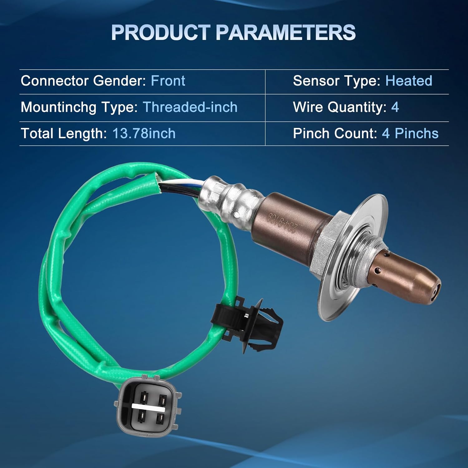O2 Oxygen Sensor Upstream for Subaru Forester 2.5L 2011-2013, XV Crosstrek 2.0L 2013-2014, Impreza 2.0L 2012-2014, O2 Sensor Replace 234-9109 2349109 22641-AA610 1Pc